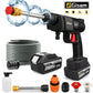 Car Wash Spray 60BAR 30000mAh Cordless High Pressure Gun 18V Battery - Bama style
