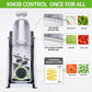 Manual Vegetable Cutter 5 In 1  Multifunction Slicer Potatoes Slicer Chopper French Fries - Bama style