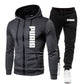 Men's Sports Fitness Wear Thin Section Breathable Hoodie or Sports Pants Breathable - Bama style