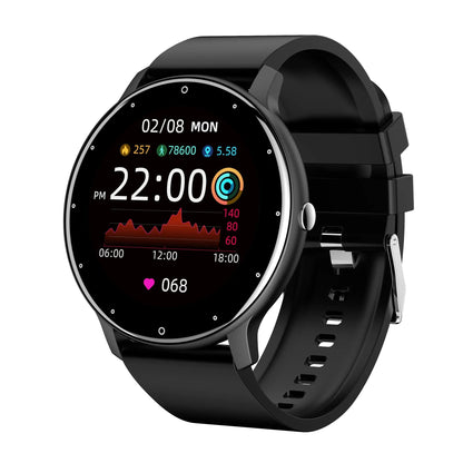 Smart Watch Women Men ZL02 Lady Gift Sport Fitness Smartwatch Heart Rate Monitor Waterproof For IOS Android - Bama style