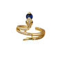 Snake Rings Gold Color Stainless Steel Ring 2024 - Bama style