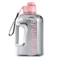 Water Bottles 2.7/1.7L with Straw Gym Traveling Hiking Camping Fitness Bottle - Bama style