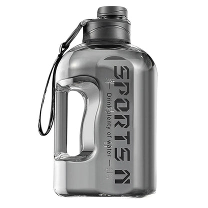 Water Bottles 2.7/1.7L with Straw Gym Traveling Hiking Camping Fitness Bottle - Bama style