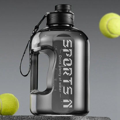 Water Bottles 2.7/1.7L with Straw Gym Traveling Hiking Camping Fitness Bottle - Bama style