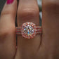 Women Jewelry Rings with Brilliant Cubic Zirconia Luxury Rings Wedding Party - Bama style
