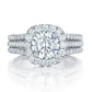 Women Jewelry Rings with Brilliant Cubic Zirconia Luxury Rings Wedding Party - Bama style