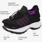 Women Walking Shoes for Fitness Sport Working Comfort Casual Height Fashion Breathable Loafers Sneaker Increasing Elastic Lady Trainers - Bama style