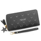 Women Wallet Multi - card ID Card Holders Mobile Phone Clutch Bag Leisure Leather Purse - Bama style