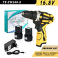 YIKODA 12/16.8/21V Cordless Drill Rechargeable Electric Screwdriver Lithium Battery Multi - function 2 Speed Power - Bama style
